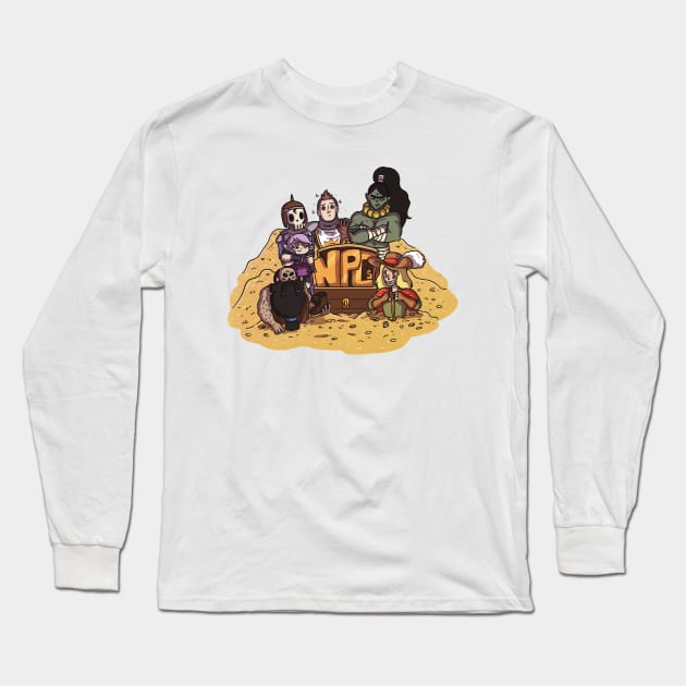 NPCs Long Sleeve T-Shirt by Haragos